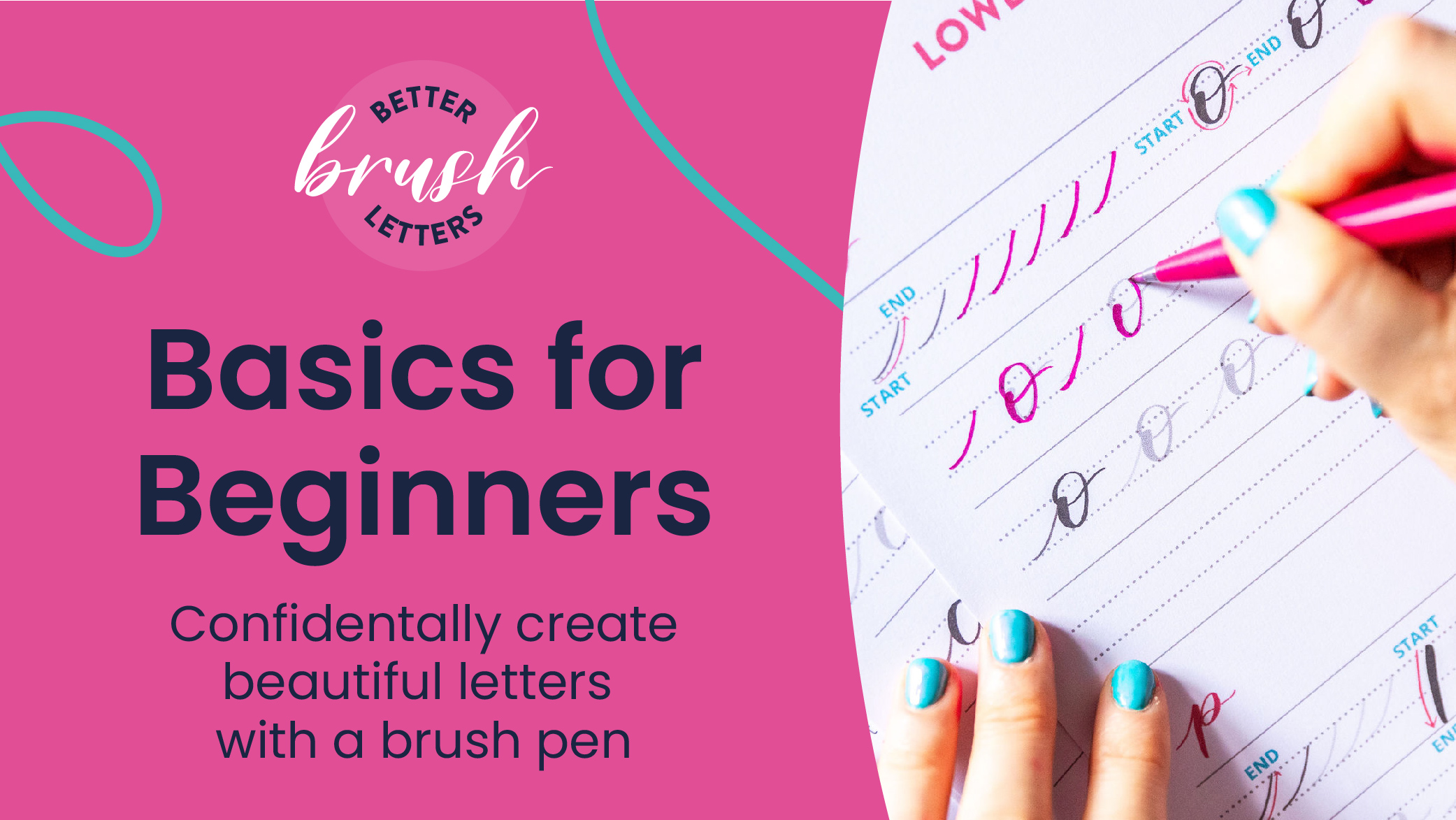 Product image for Better Brush Letters: Basics for Beginners
