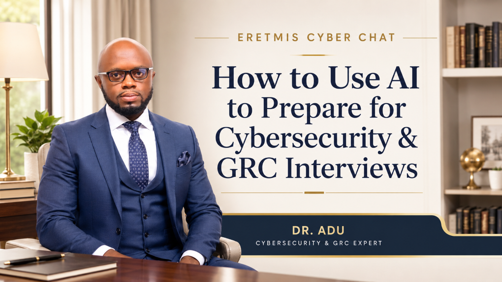Product image for Eretmis Cybersecurity and GRC AI Interview Prep Playbook