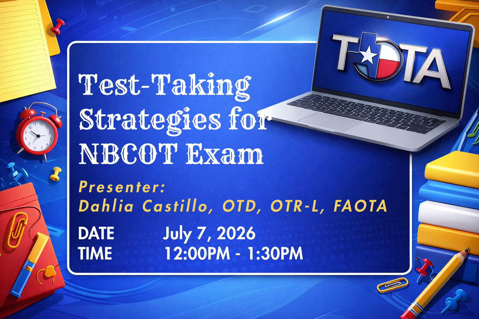 Product image for Test-Taking Strategies for NBCOT Exam 