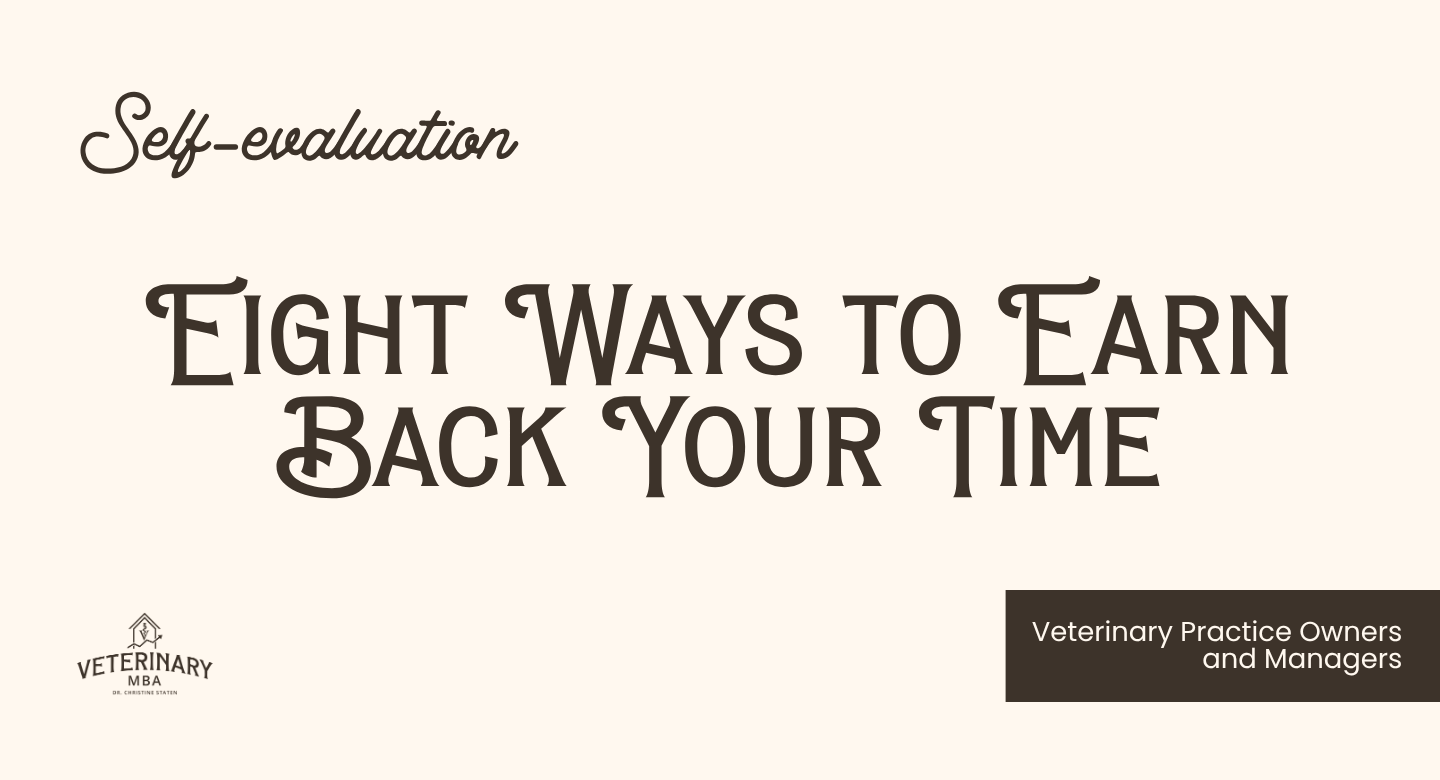 Product image for Eight Ways to Earn Back Your Time