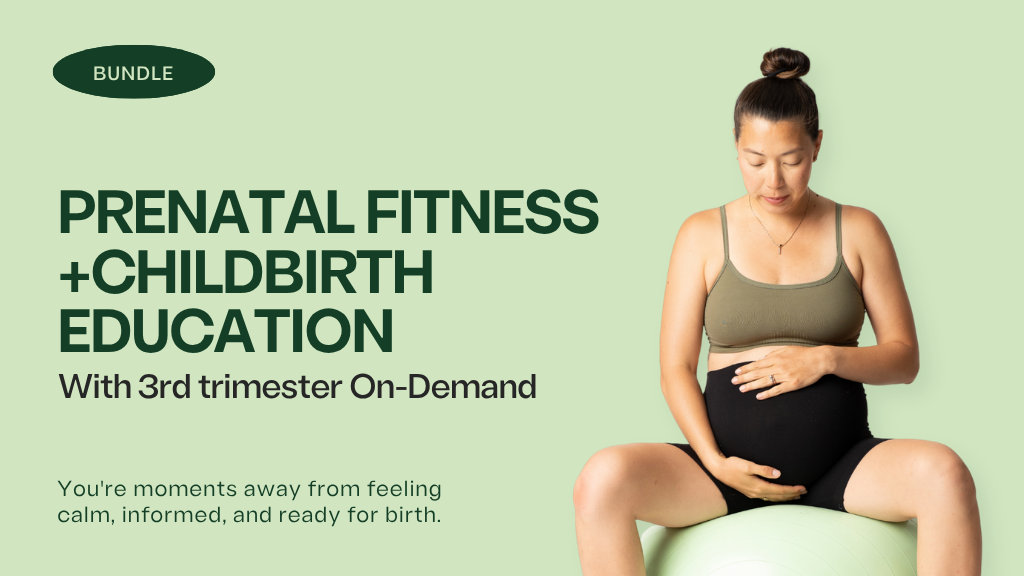 Product image for 3rd Trimester On-Demand + Childbirth Education