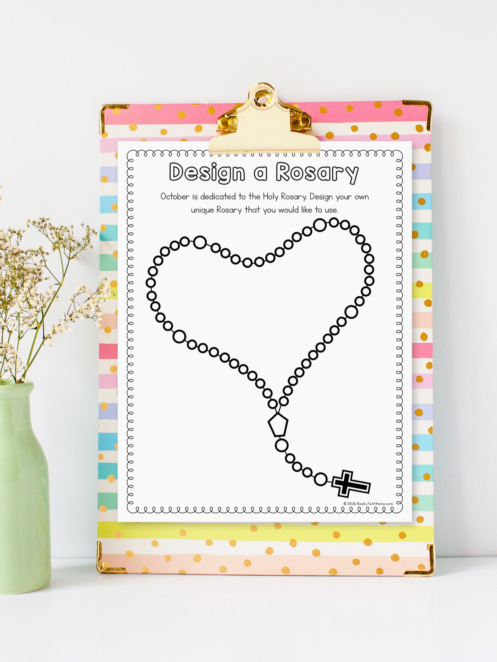 Catholic Icing Monthly Pack Kids Printables