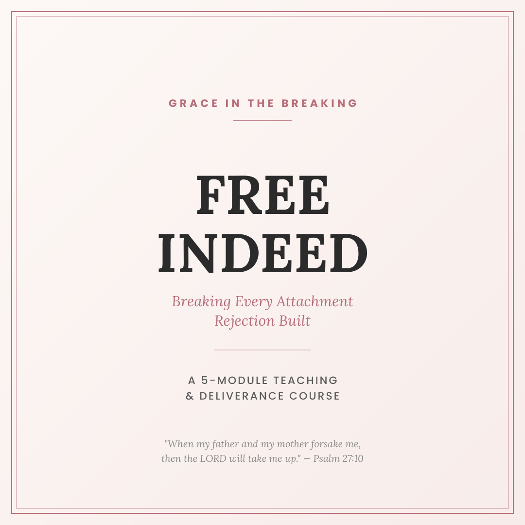 Product image for Free Indeed : Breaking Every Attachement Rejection Built