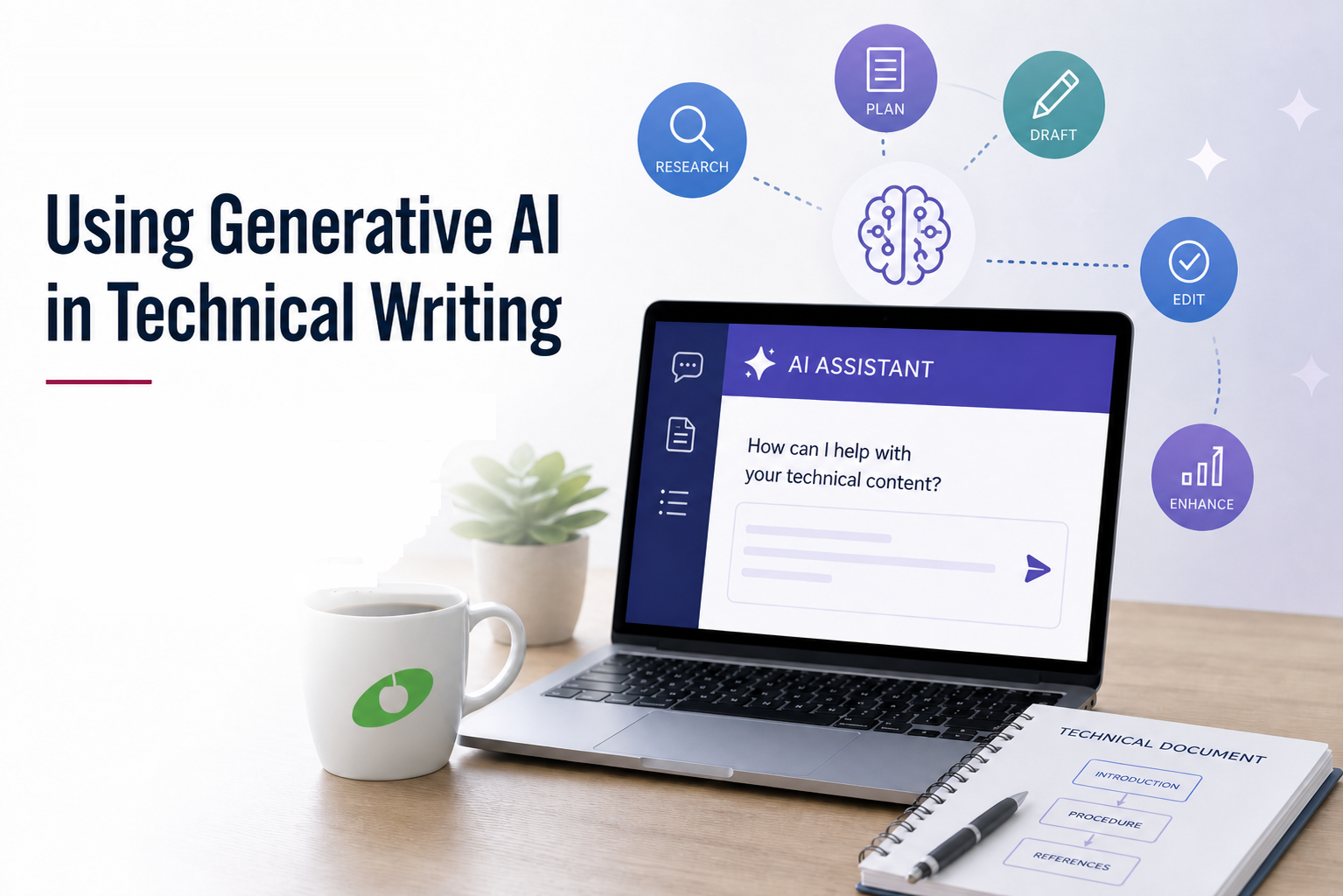 Product image for Using Generative AI in Technical Writing