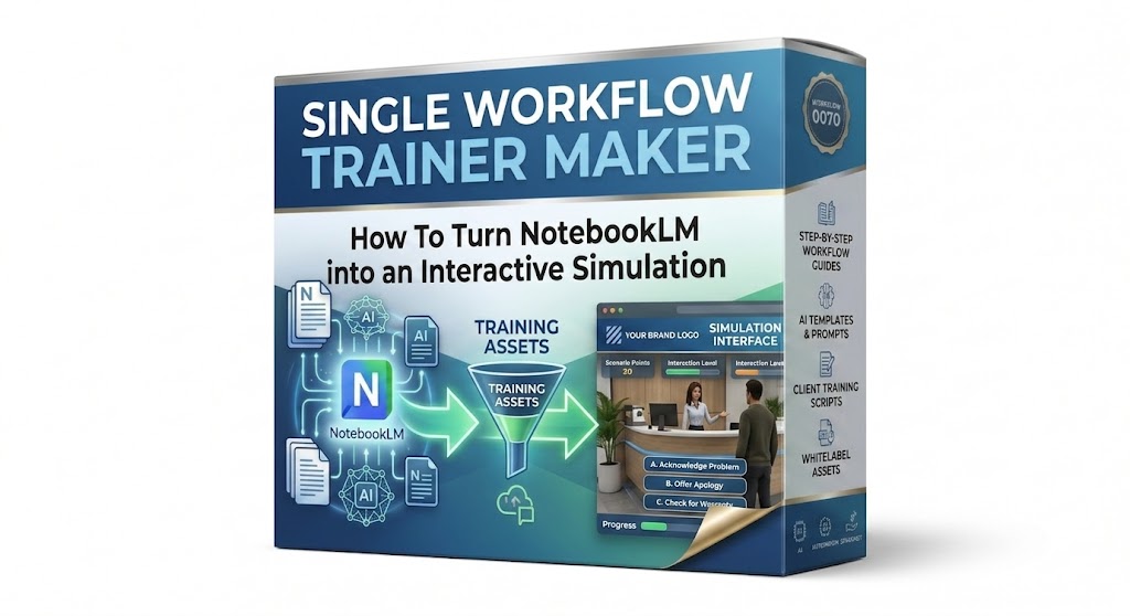 Product image for (2026) - WFTM5 - How to Turn NotebookLM into an Business Simulation