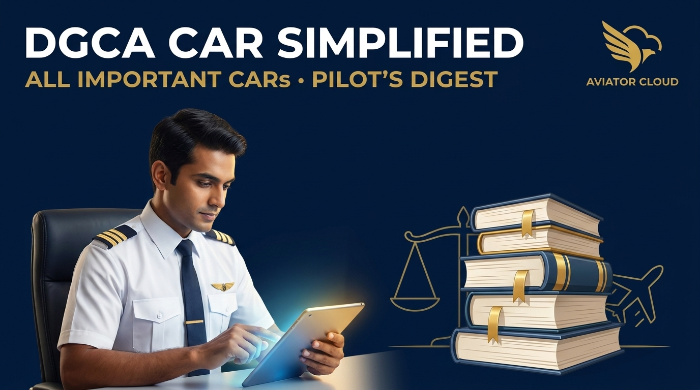 Product image for DGCA CAR Simplified : All Important CARs for Pilot's Digest