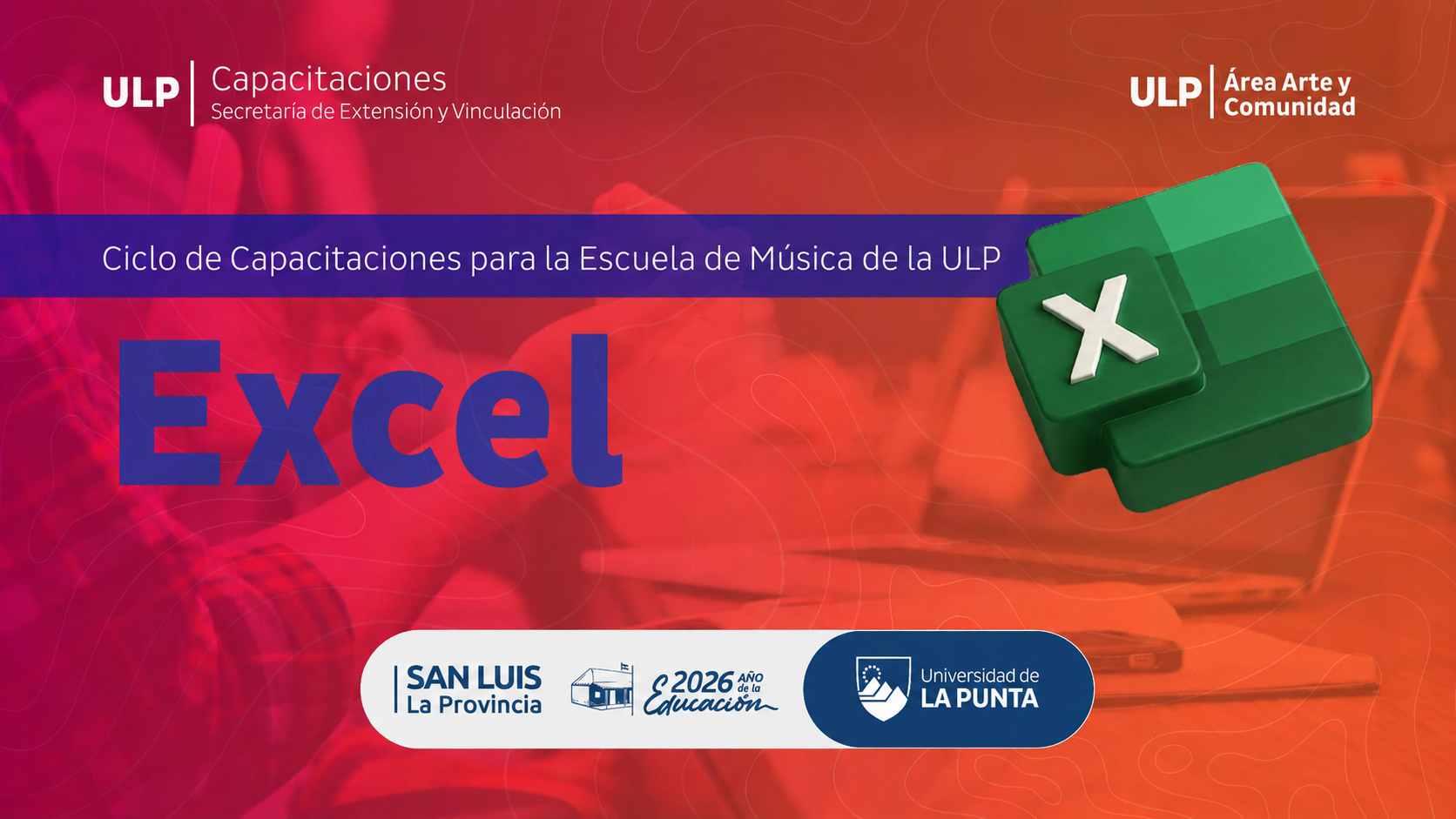 Imagen de producto para MUSICA ULP 2026 | Introducción a Microsoft Excel 