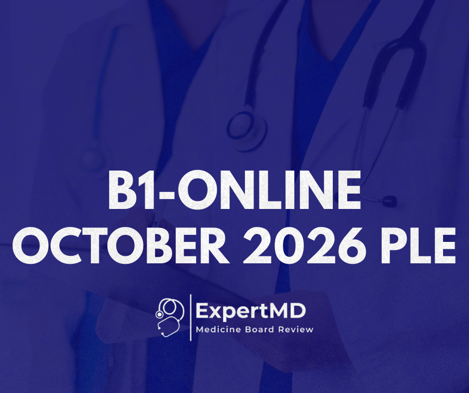 Product image for [B1 - ONLINE] OCTOBER 2026 PLE PROGRAM