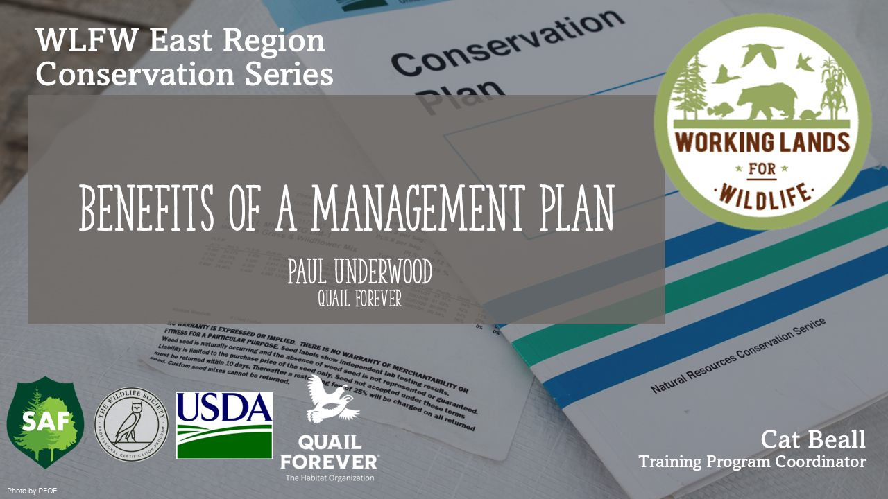 Product image for The Land Manager’s Toolbox Session #5 “Benefits of a Management Plan”
