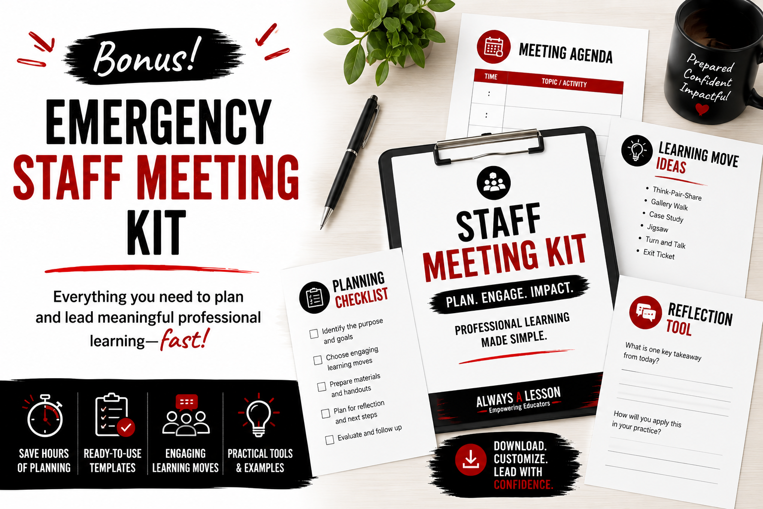 Product image for Emergency Staff Meeting Kit