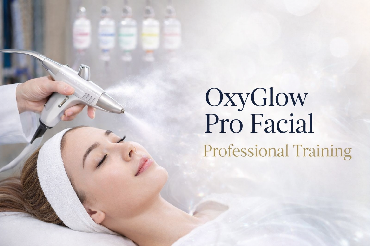 Product image for Aqua glow oxygen facial training 