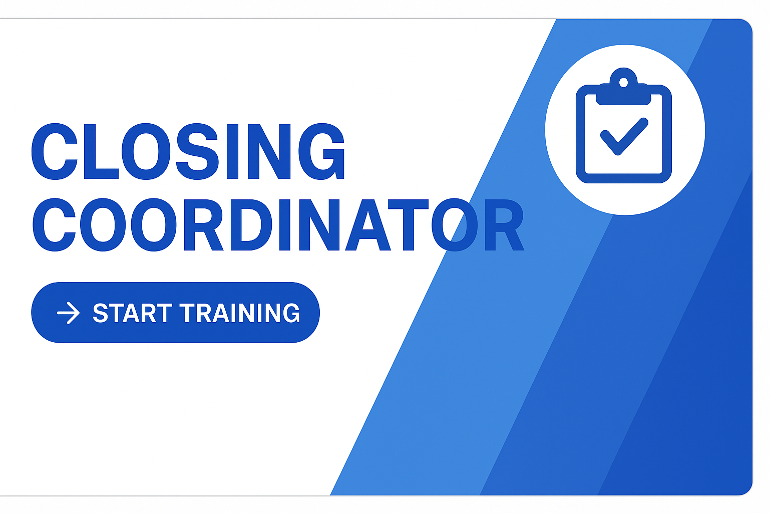 Product image for Closing Coordinator