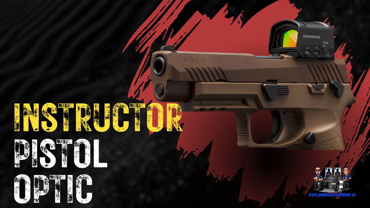 Product image for Pistol Mounted Optics "Red Dot" Instructor