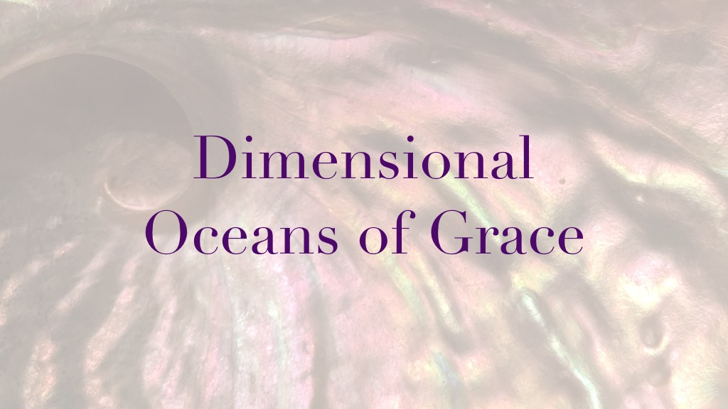 Product image for Dimensional Oceans of Grace