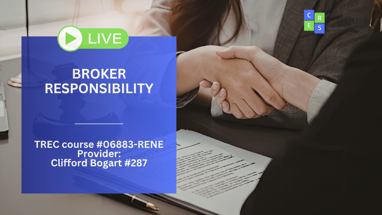 Product image for [TREC] Broker Responsibility