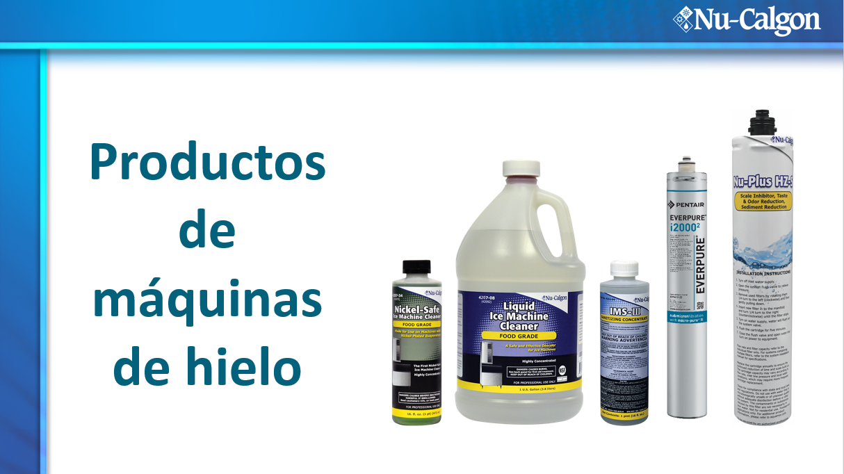 Product image for Ice Machine Products (SPANISH) NATE ID: 1826-0025
