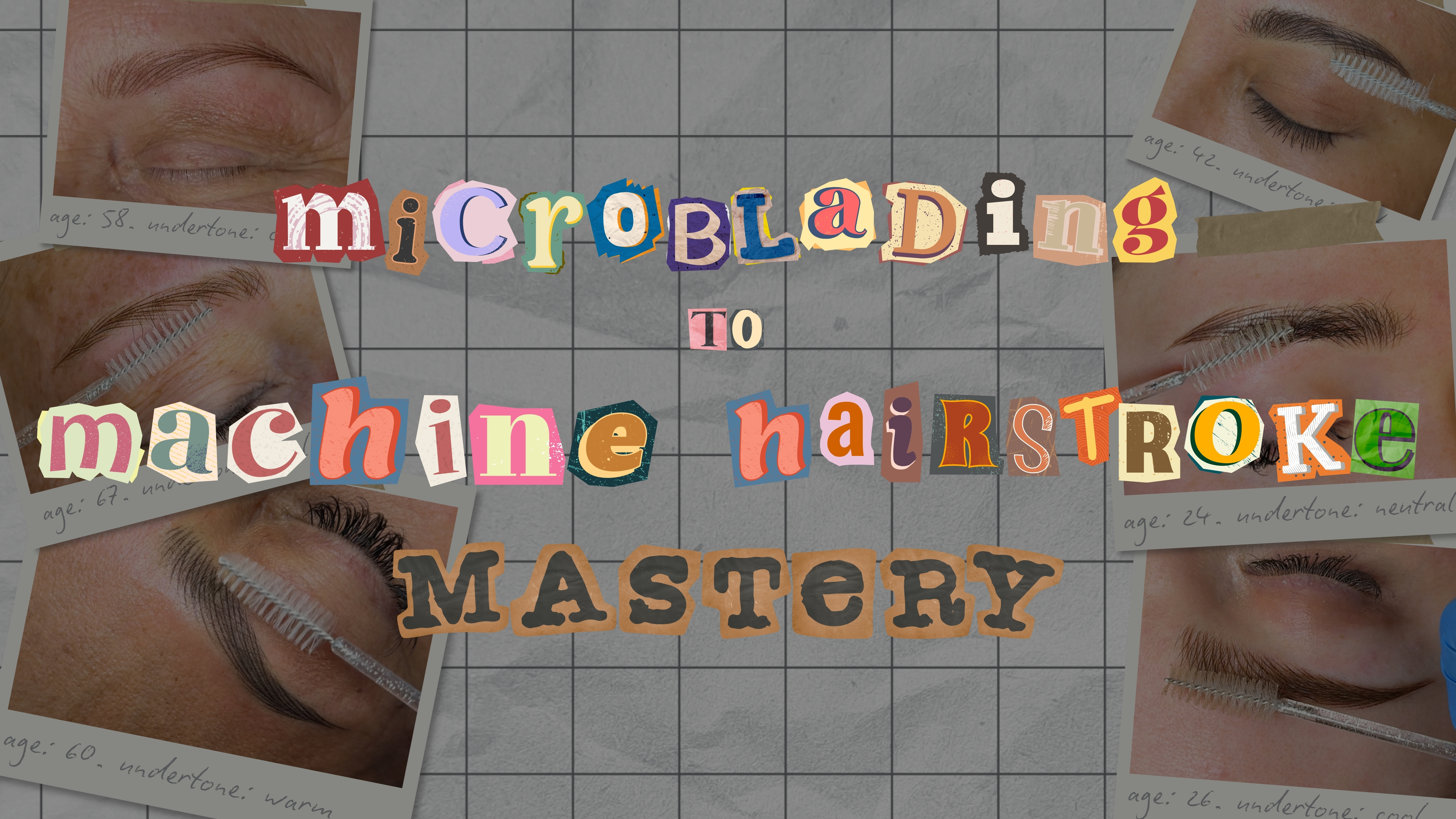 Product image for Microblading to Machine Hairstroke Mastery