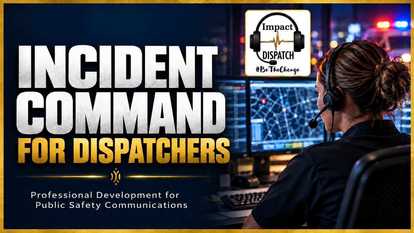 Product image for Incident Command for Dispatchers