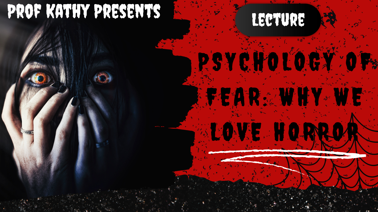 Product image for Psychology of Fear: Why We Love Horror