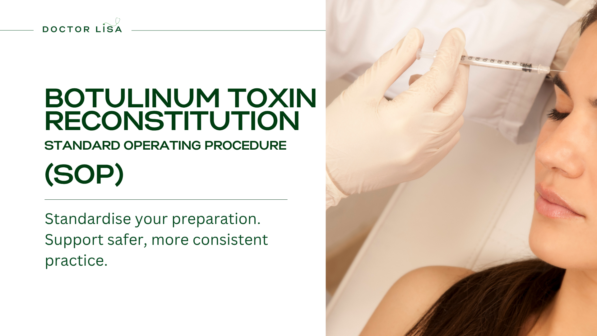 Product image for Botulinum Toxin Reconstitution SOP