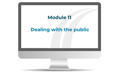 Product image for Highway Law - Module 11 - Dealing with the Public