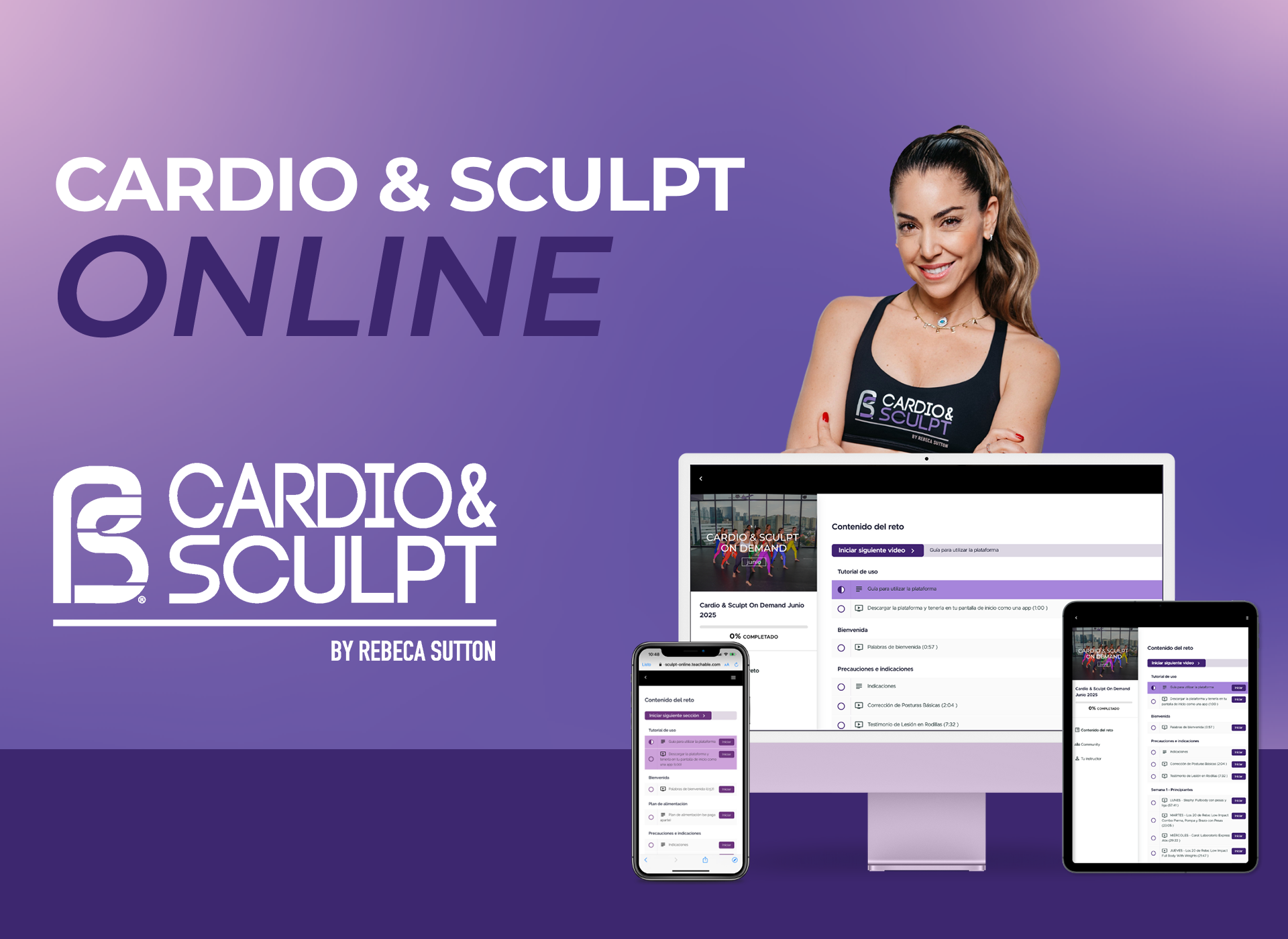 Cardio & Sculpt Online