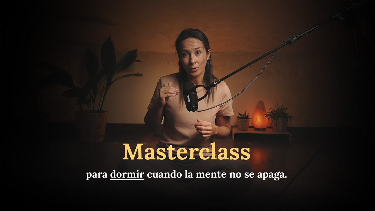 Imagen de producto para Masterclass para dormir cuando la mente no se apaga