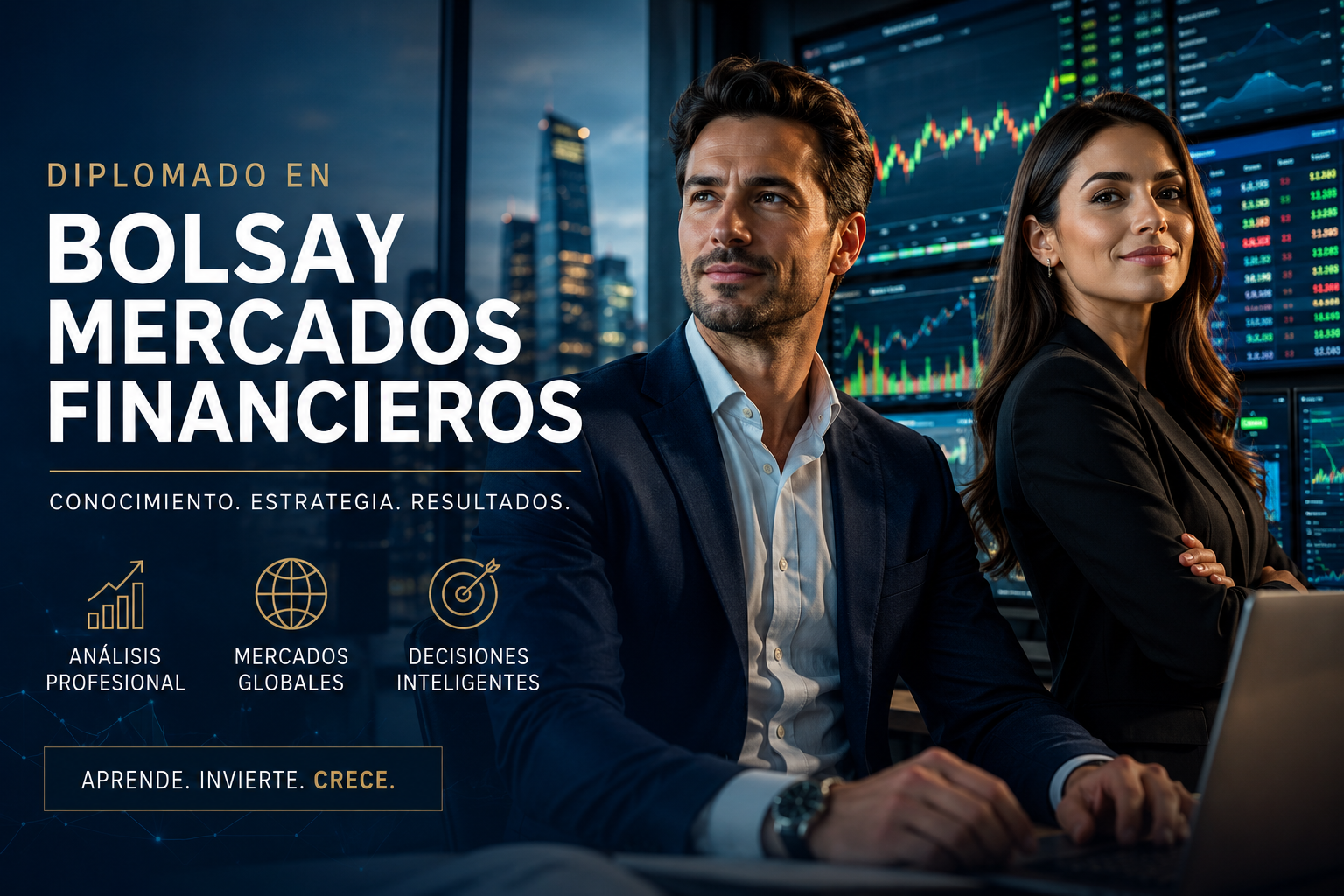 Imagen de producto para Diplomado en Bolsa y Mercados Financieros