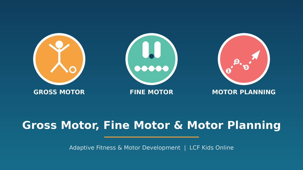 Product image for Gross Motor, Fine Motor & Motor Planning