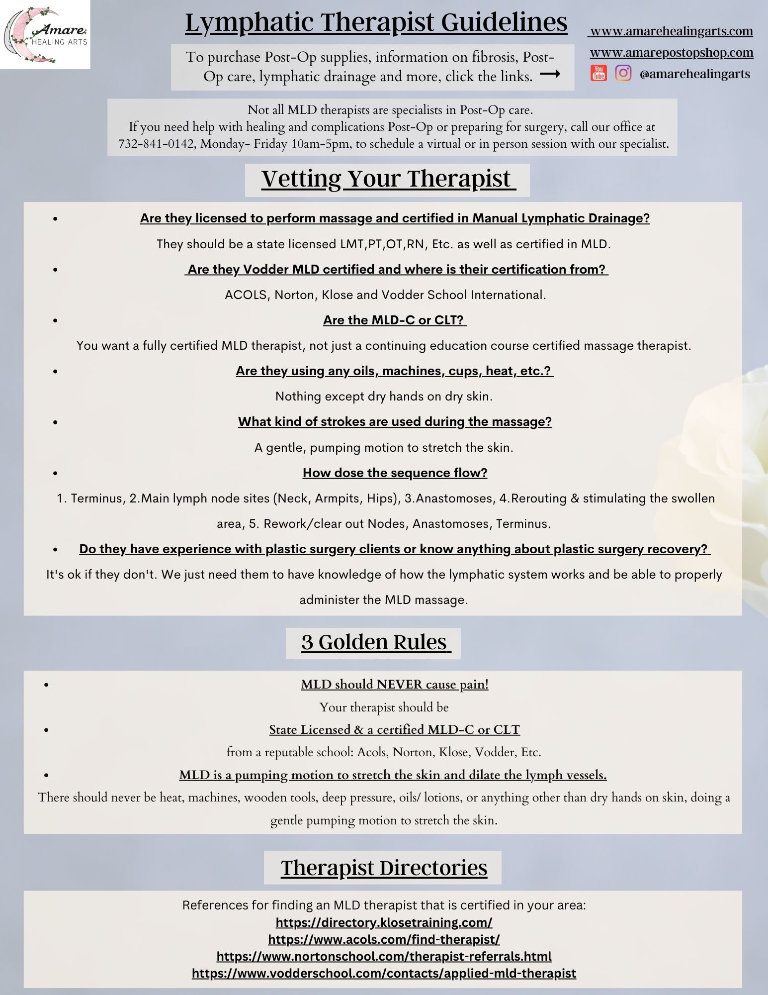 Product image for Vetting Your Lymphatic Therapist Guide