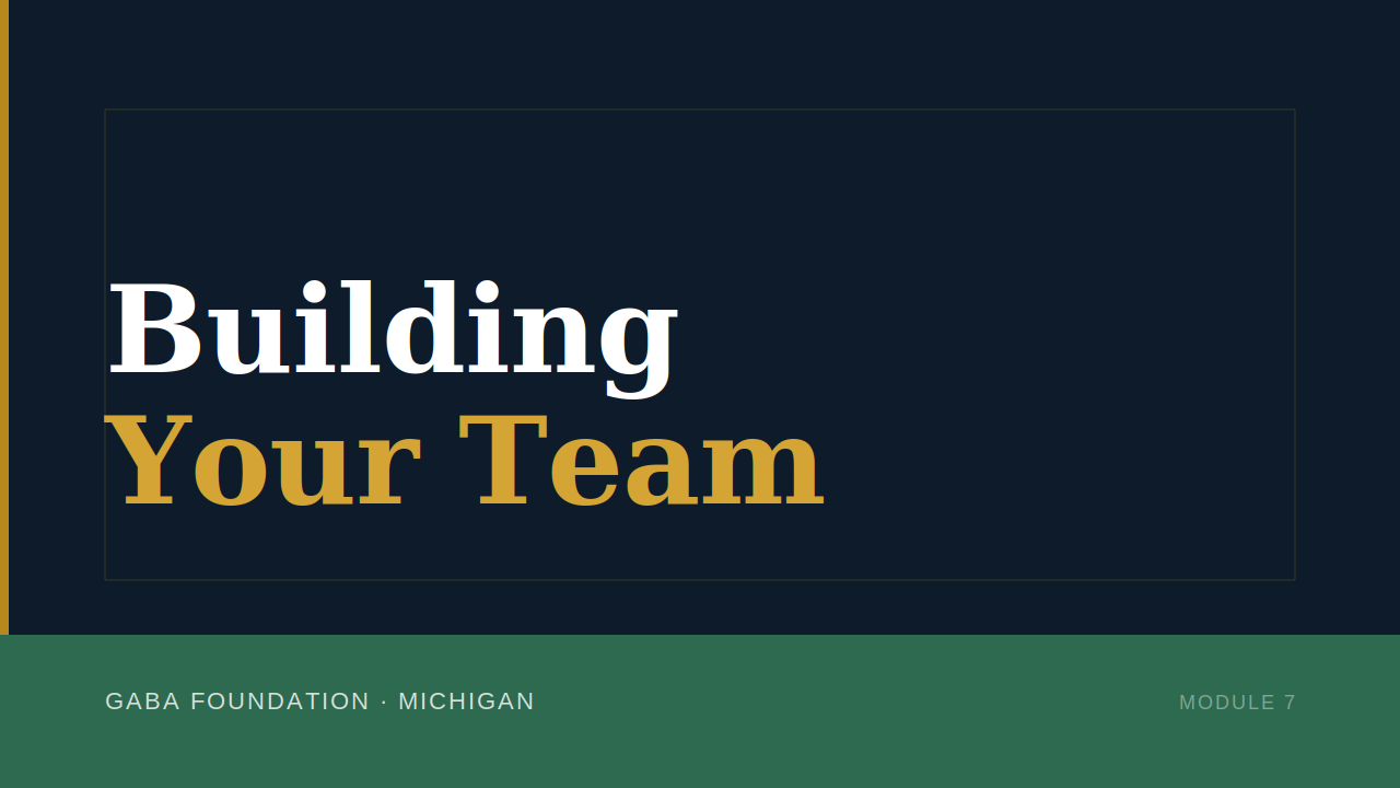 Product image for Building Your Team