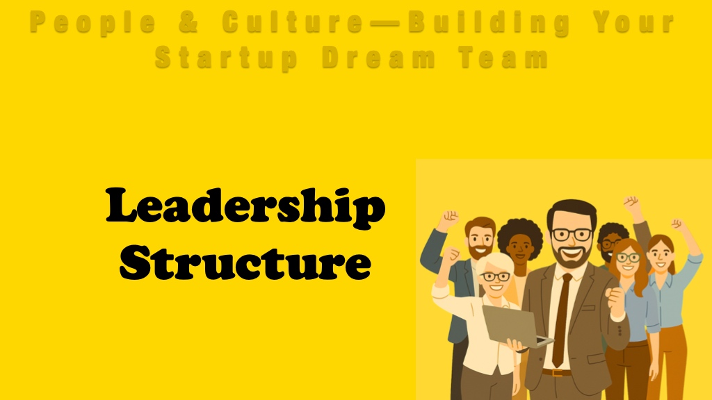 Product image for Leadership Structure