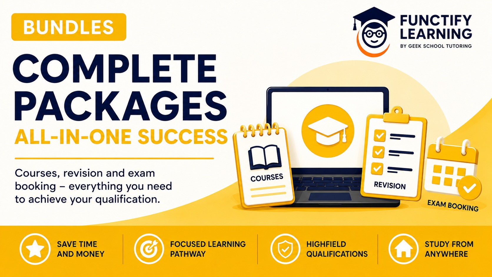 Product image for Complete Package:Functional Skills Level 2 English and Maths - Exams Included