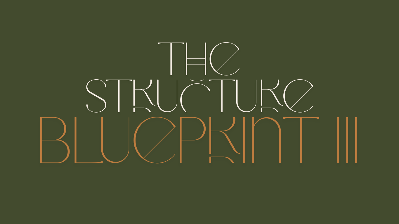 Product image for The Structure Blueprint III