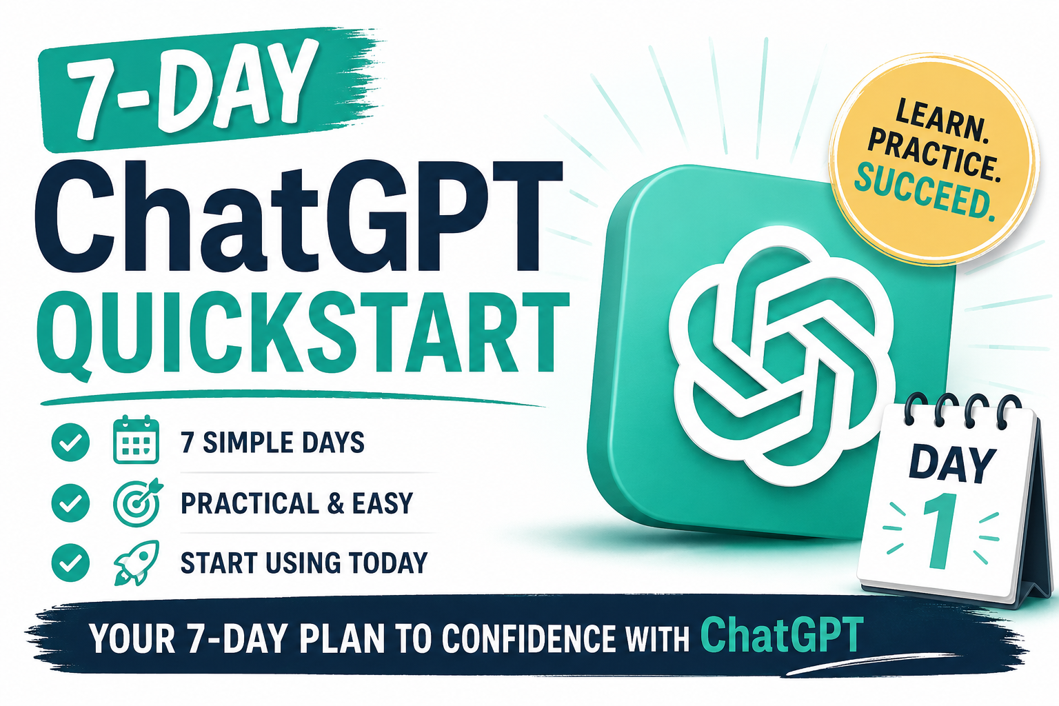 Product image for 7-Day ChatGPT QuickStart