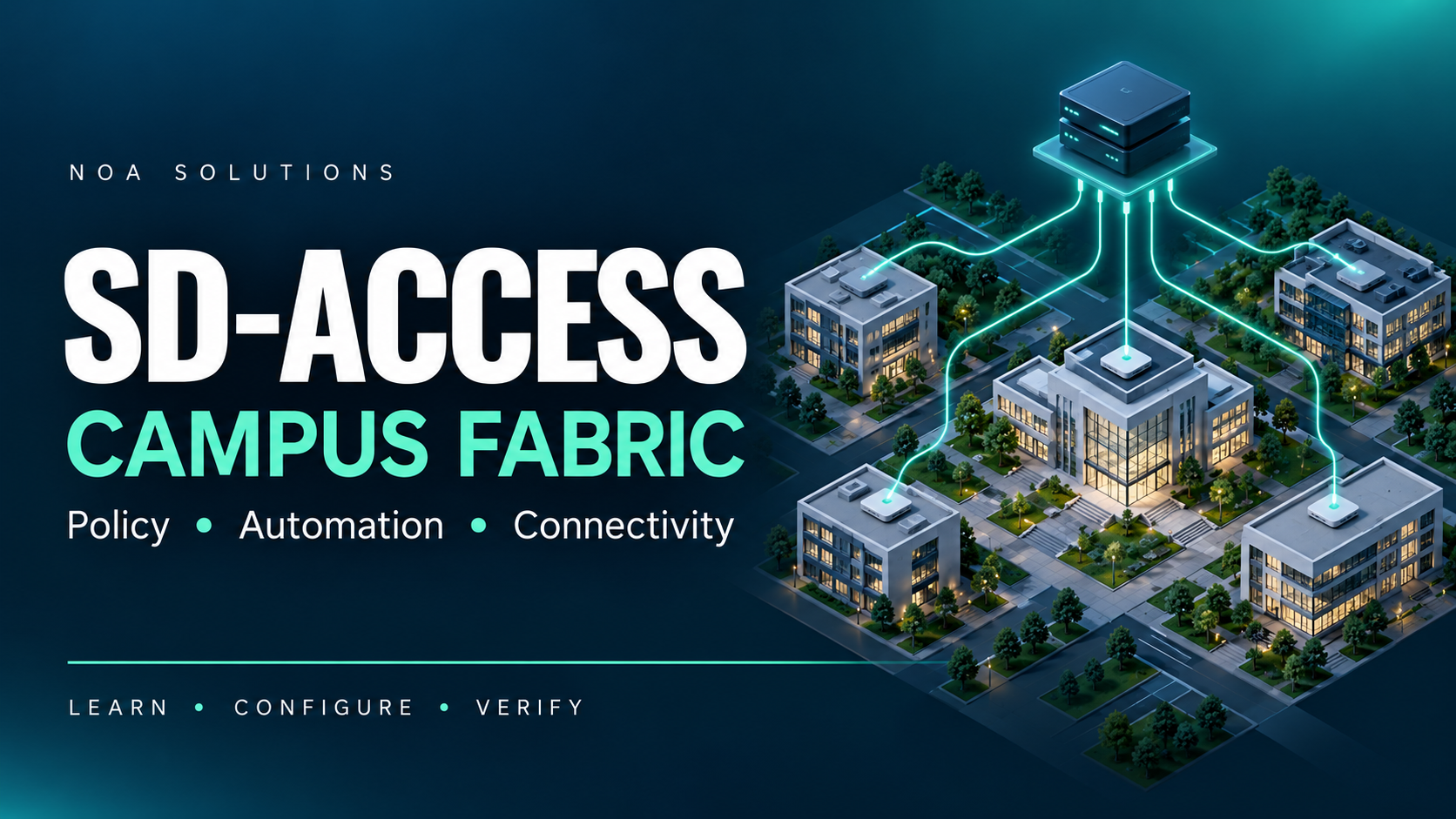 Product image for Cisco SD-Access (SDA) Masterclass 2026 — Software-Defined Access, DNA Center, LISP, VXLAN, Fabric Design & ENSLD/CCIE Lab Prep by Triple CCIE