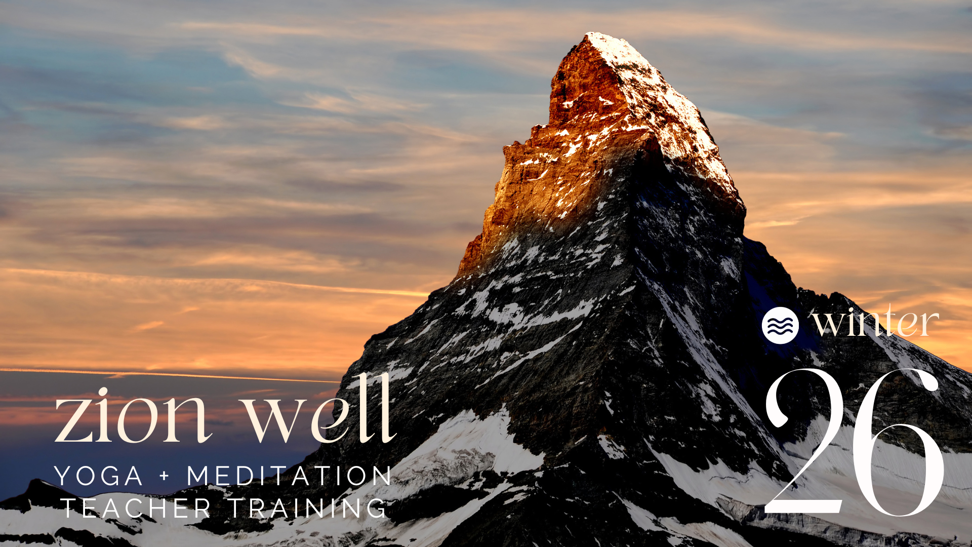 Product image for 2026 WINTER -  Yoga + Meditation YTT