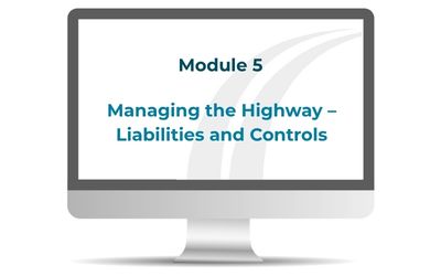 Product image for Highway Law - Module 5 - Managing the Highway – Liabilities and Controls