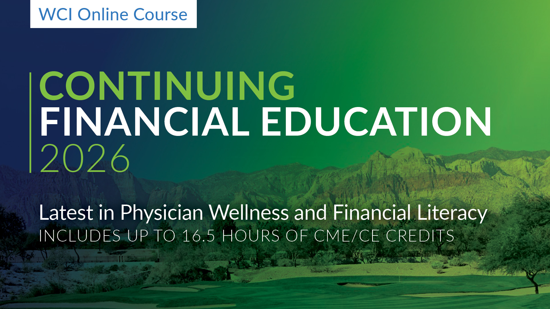 Product image for Continuing Financial Education 2026