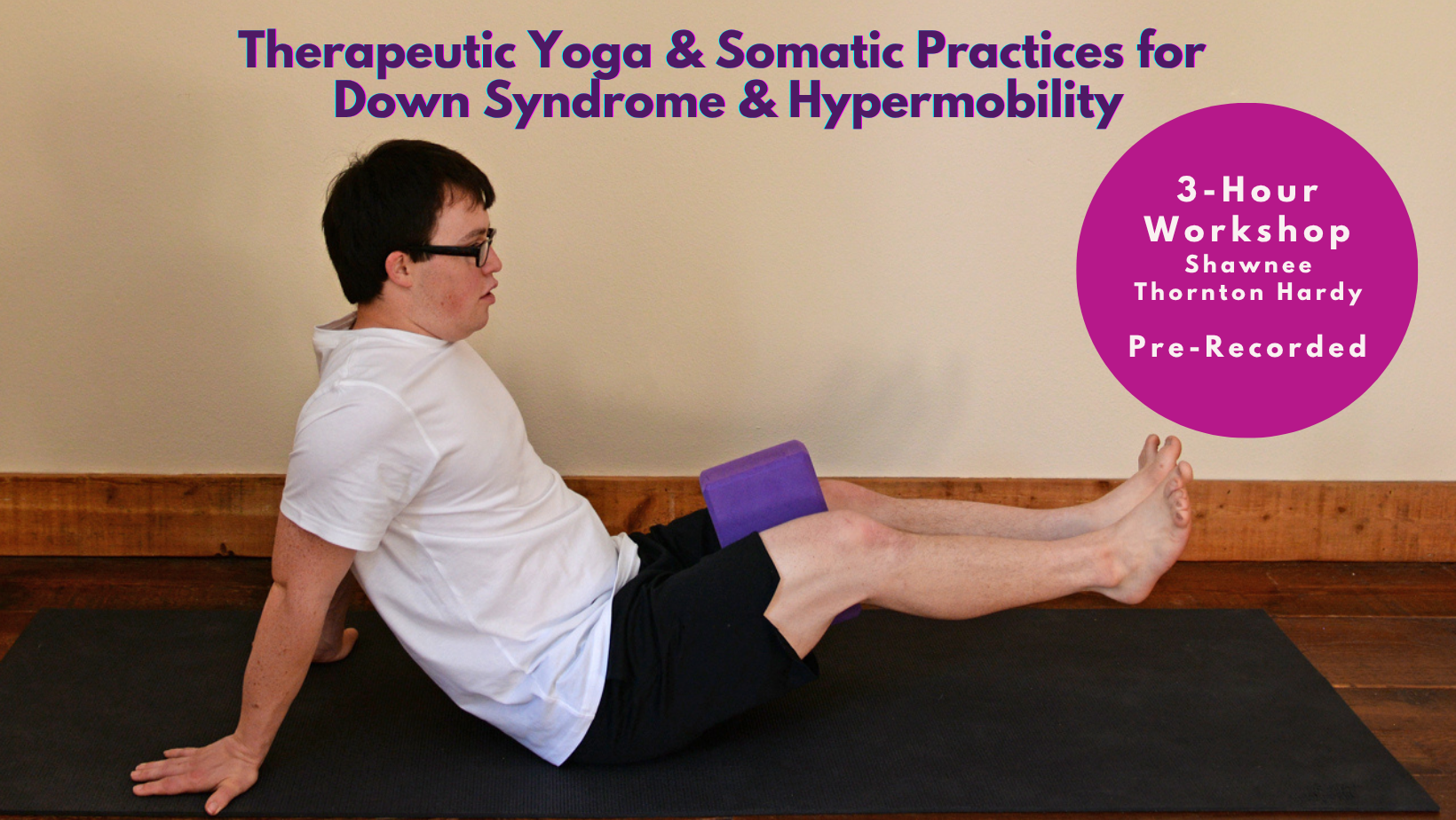 Product image for Therapeutic Yoga for Down Syndrome & Hypermobility