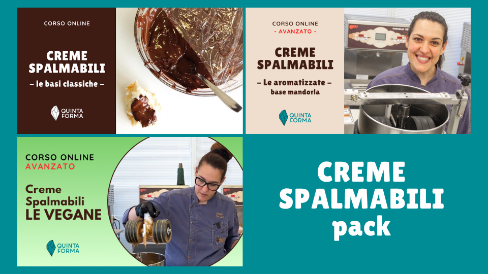 Immagine del prodotto per Creme Spalmabili PACK (3 corsi)