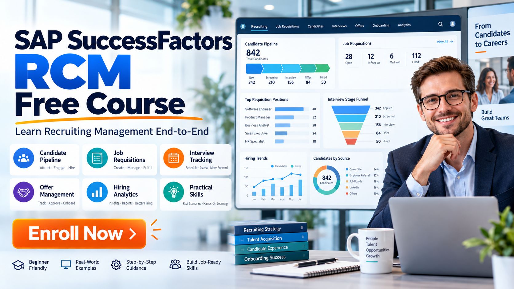 Product image for Sap Successfactors RCM Free Course