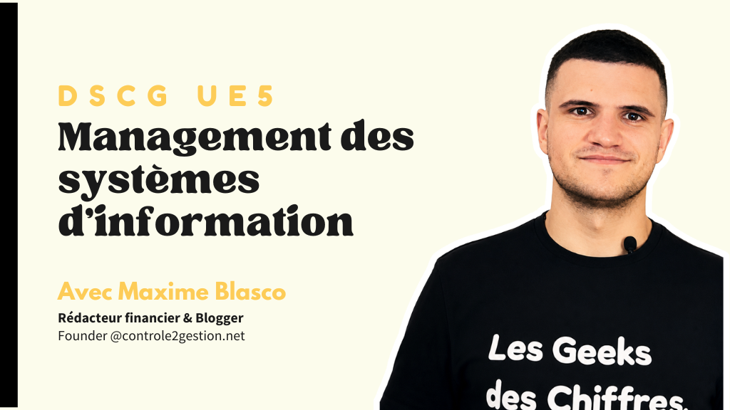 Image du produit pour DSCG UE 5 - Management des Systèmes d'Information (Prépa Session 2026)