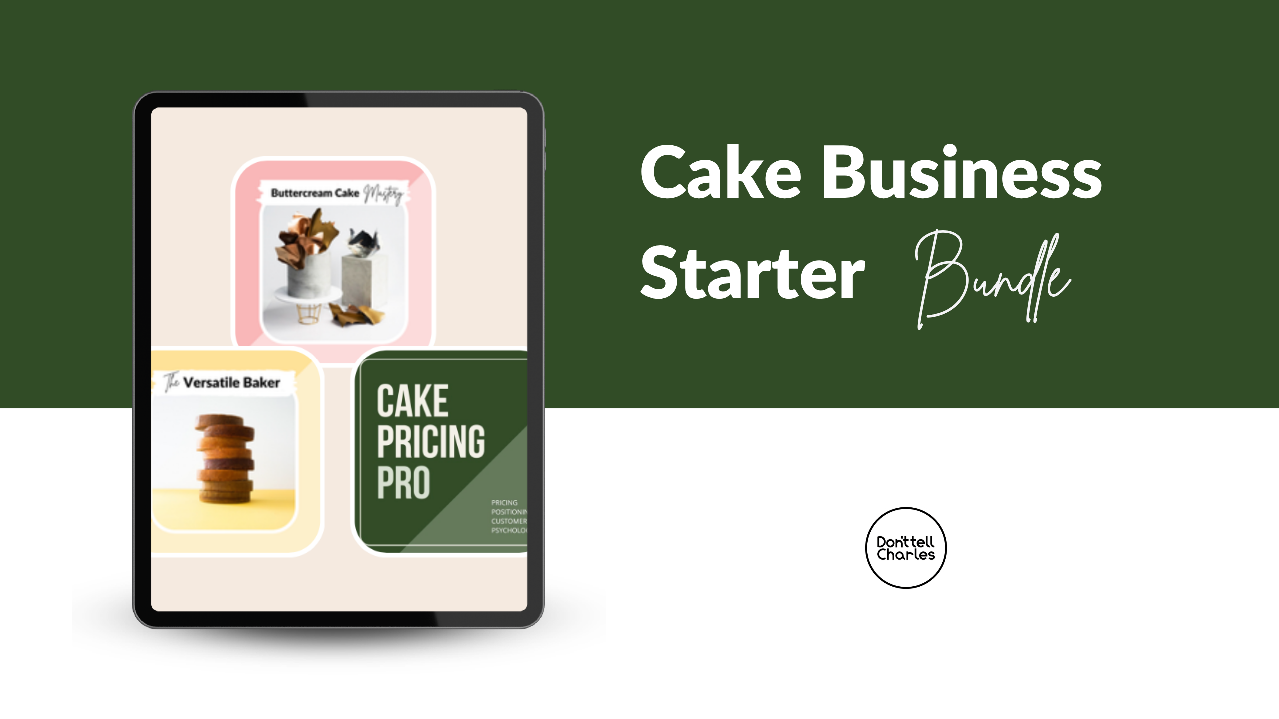 Product image for Cake Business Starter Bundle