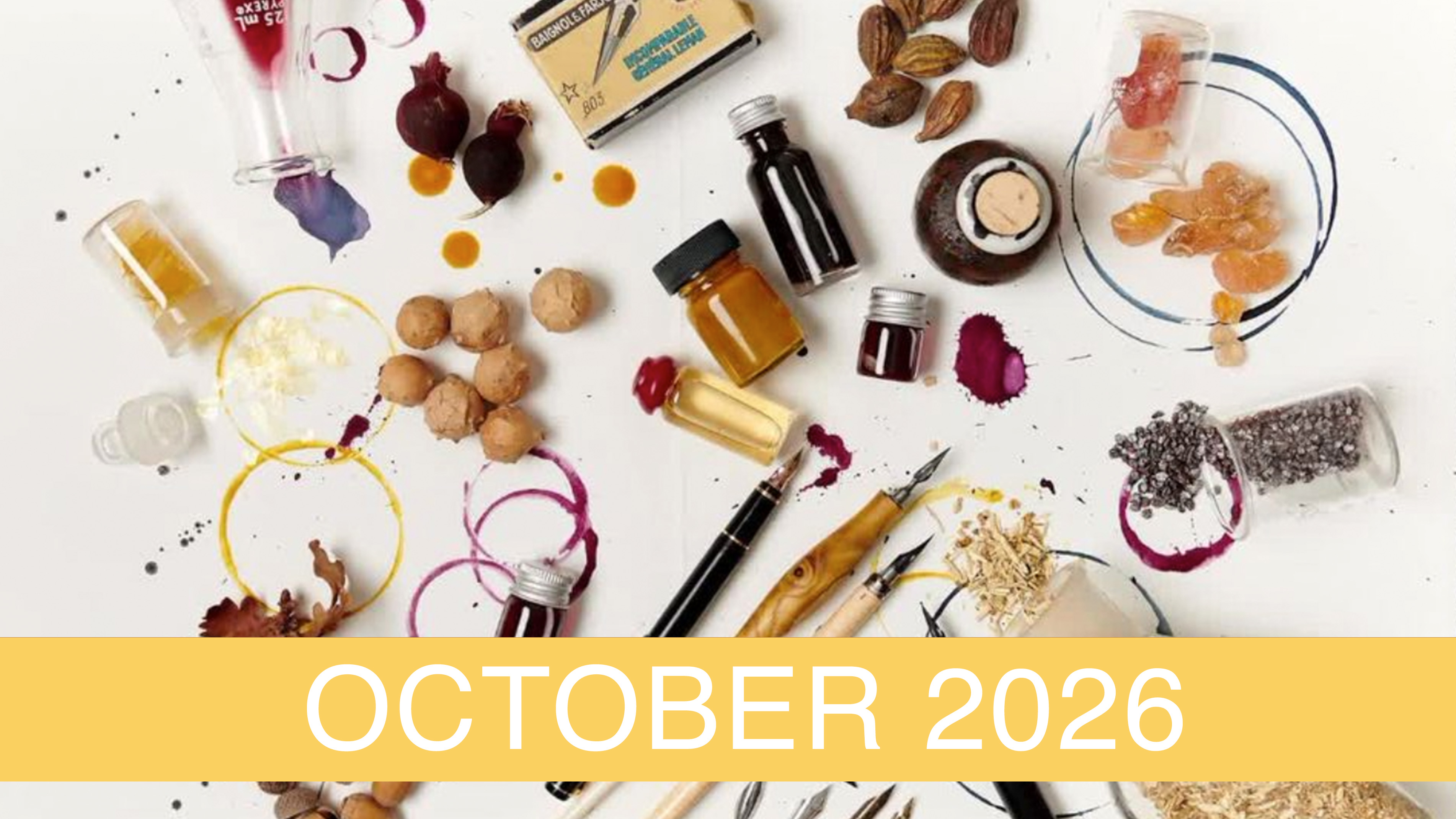 Product image for The Ink Making Workshop - Oct 2026