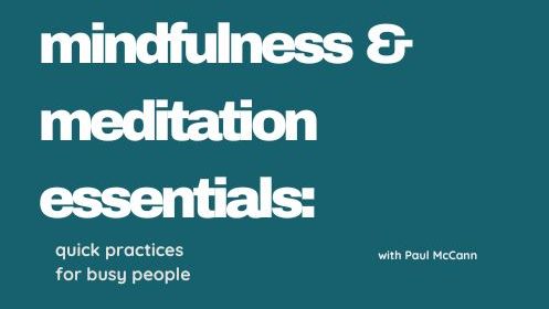 Product image for Quick Mindfulness Meditation for Busy People