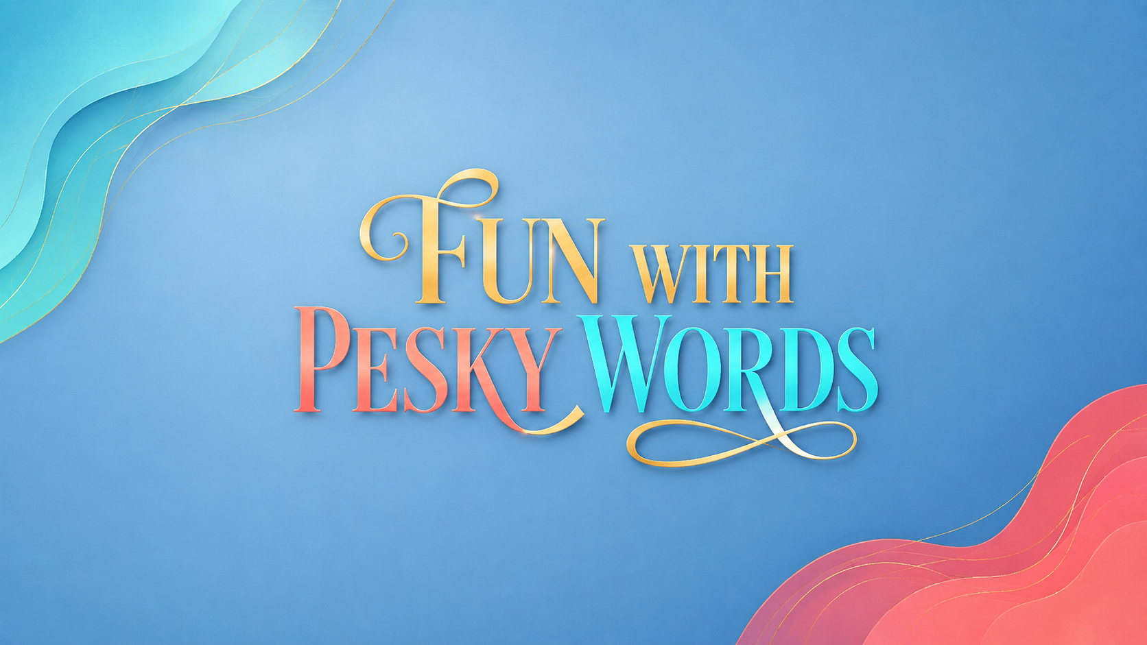 Product image for Fun With Pesky Words 