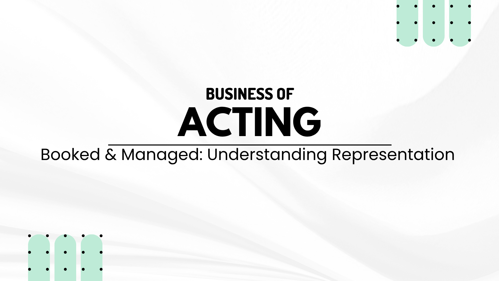 Product image for Booked & Managed: Understanding Representation 