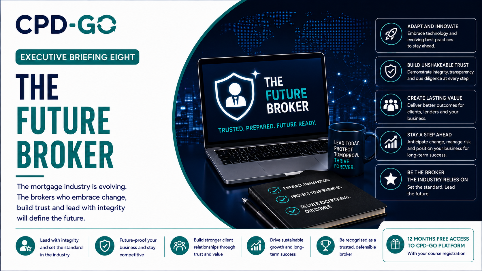 Product image for Executive Briefing Eight - The Future Broker