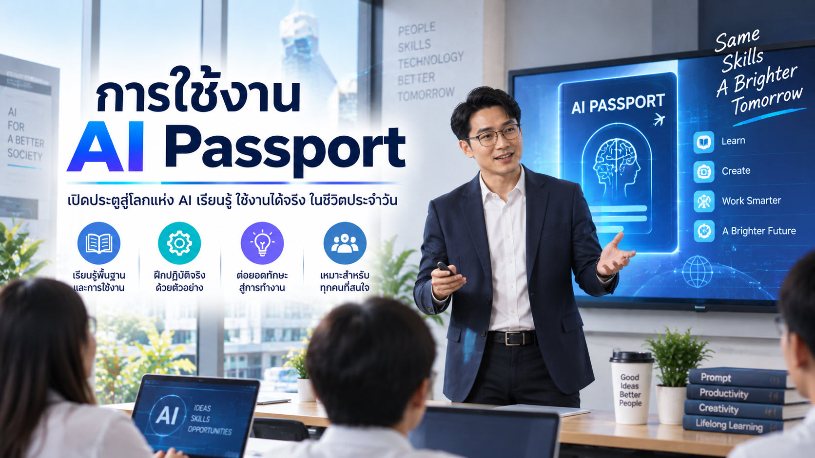 Product image for การใช้งาน AI Passport